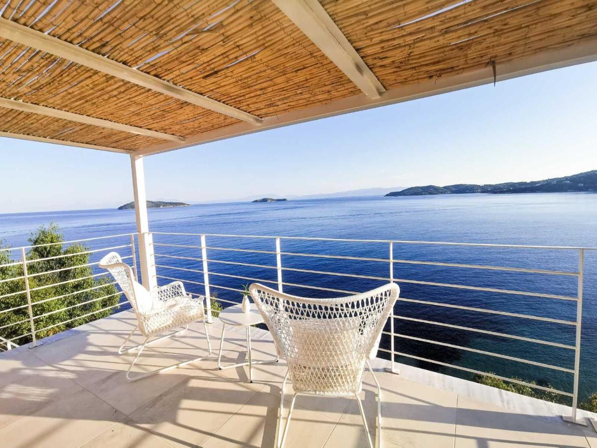 Evgenia Seafront House Villa Skiathos Town Exterior photo